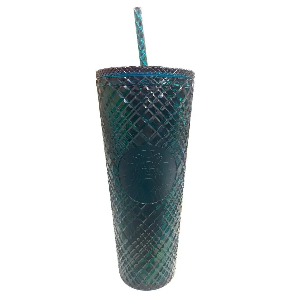 Starbucks Winter Holiday Emerald Green Tumbler‎ 24oz